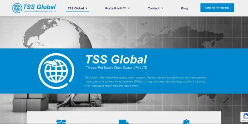 TSS Global Website Screenshot